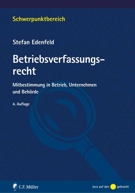 Stefan Edenfeld: Betriebsverfassungsrecht, Buch