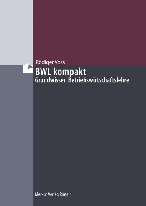 Rödiger Voss: BWL kompakt, Buch