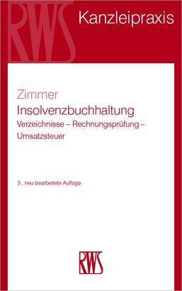 Frank Thomas Zimmer: Insolvenzbuchhaltung, Buch