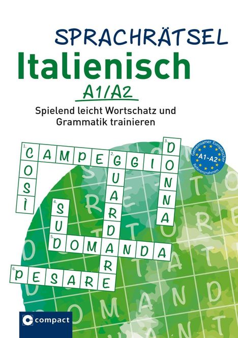 Isabella Bergmann: Bergmann, I: Sprachrätsel Italienisch A1/A2, Buch