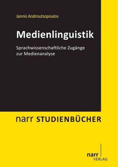 Jannis Androutsopoulos: Medienlinguistik, Buch