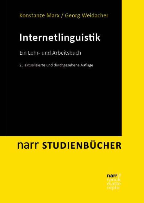 Konstanze Marx: Internetlinguistik, Buch