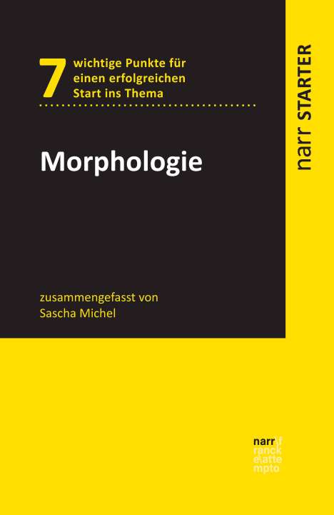 Sascha Michel: Morphologie, Buch