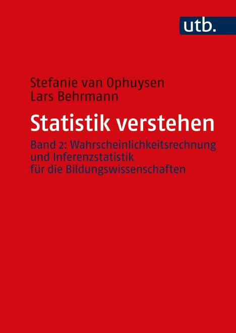 Stefanie van Ophuysen: Statistik verstehen, Band 2, Buch