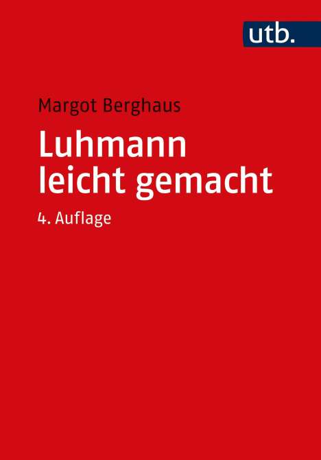 Margot Berghaus: Luhmann leicht gemacht, Buch