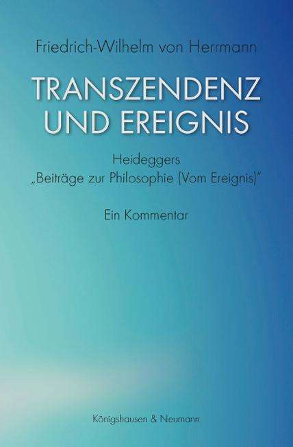 Friedrich-Wilhelm von Herrmann: Transzendenz und Ereignis, Buch