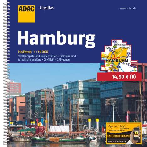 ADAC Cityatlas Hamburg 1:15 000, Buch