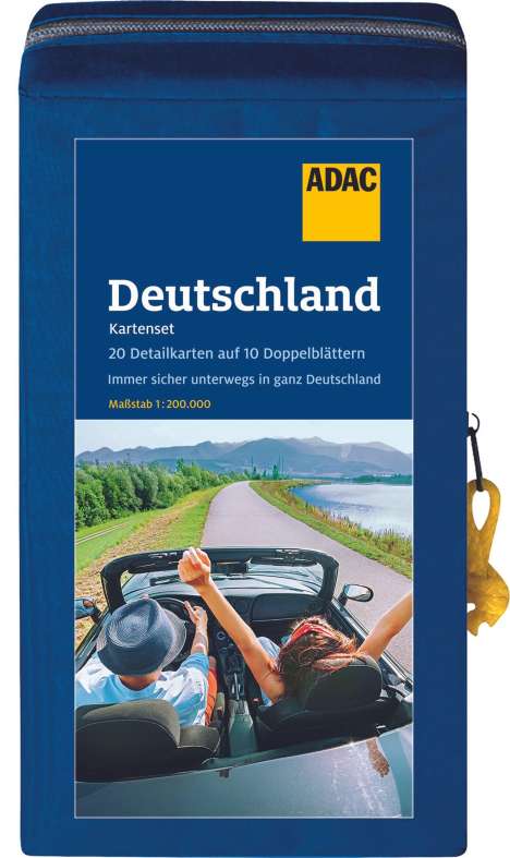 ADAC StraßenKarten Kartenset Deutschland 2021/2022 1:200.000, Karten
