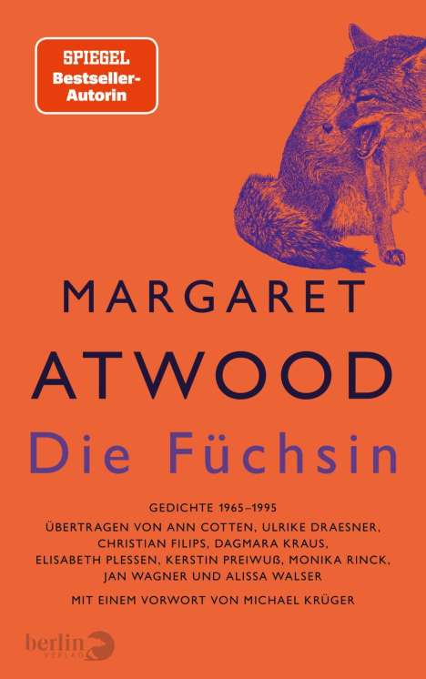 Margaret Atwood (geb. 1939): Die Füchsin, Buch
