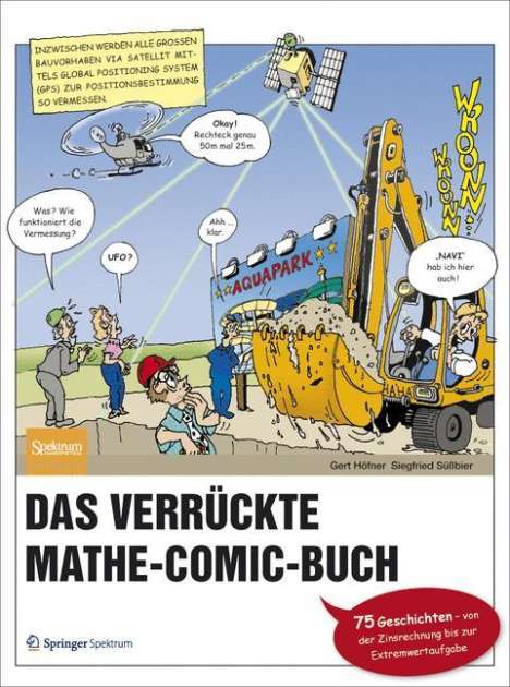 Siegfried Süßbier: Das verrückte Mathe-Comic-Buch, Buch