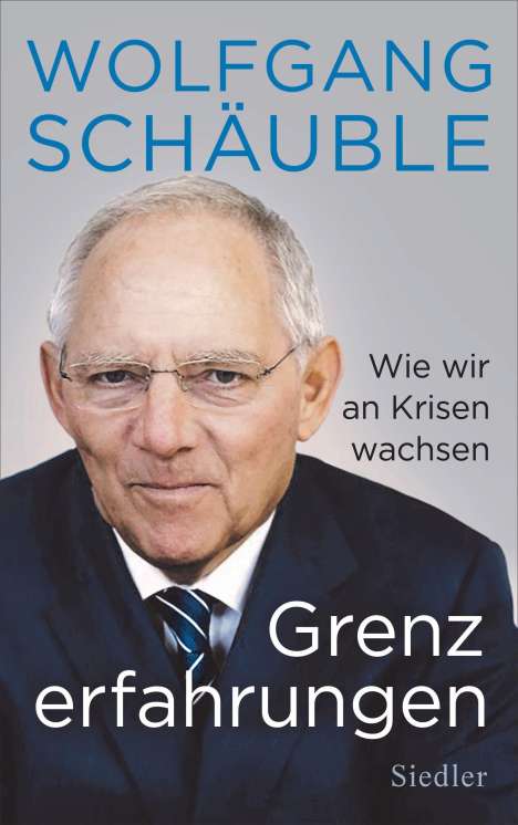 Wolfgang Schäuble: Grenzerfahrungen, Buch