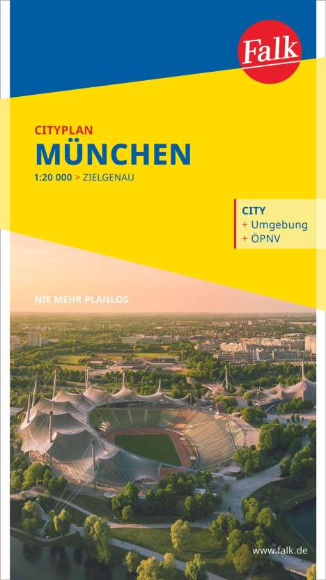 Falk Cityplan München 1:22.500, Karten