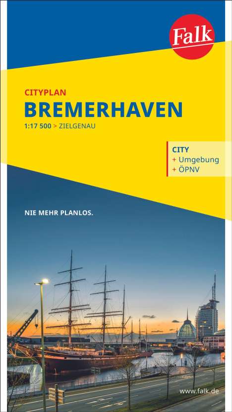 Falk Cityplan Bremerhaven 1:17.500, Karten