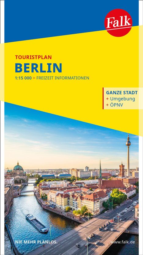 Falk Touristplan Berlin 1:15.000, Karten