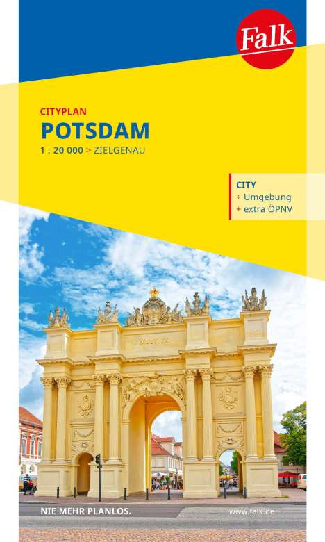 Falk Cityplan Potsdam 1:19.000, Karten