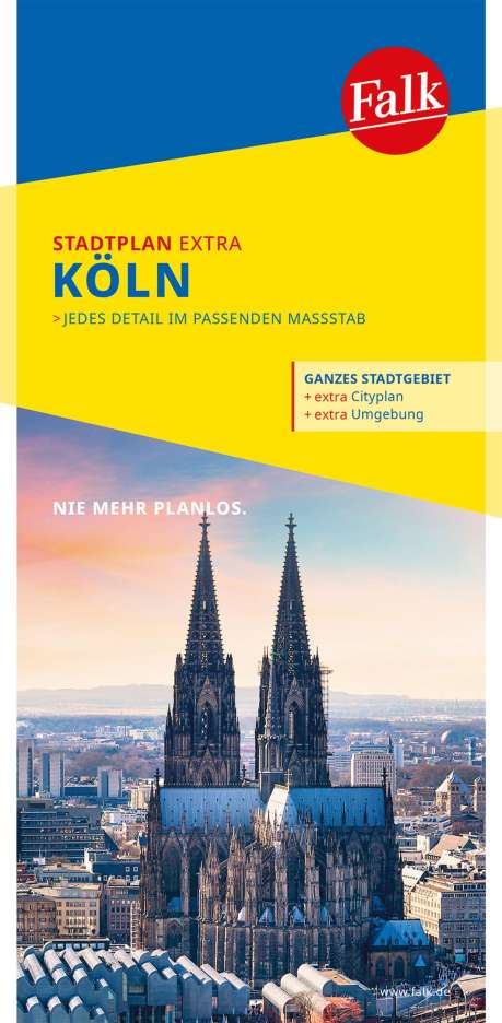 Falk Stadtplan Extra Köln 1:20.000, Karten