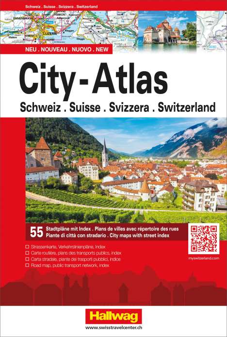 Autoatlas Schweiz City-Atlas, Buch