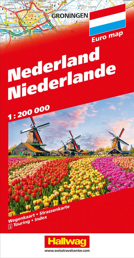 Niederlande Strassenkarte 1:200 000, Karten