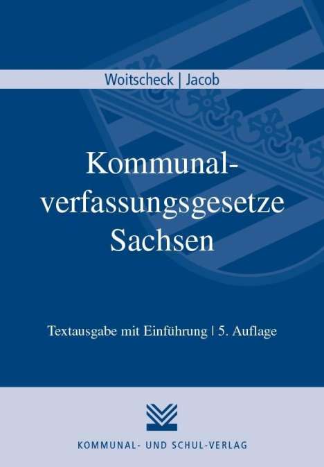 Kommunalverfassungsgesetze Sachsen, Buch