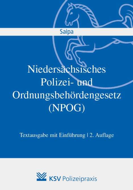 Axel Saipa: Saipa, A: Niedersächsisches Polizei- und Ordnungsbehördenges, Buch