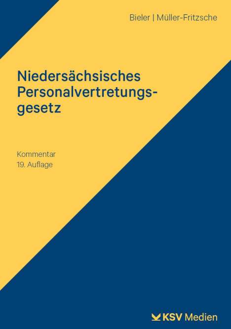 Frank Bieler: Niedersächsisches Personalvertretungsgesetz (NPersVG), Buch