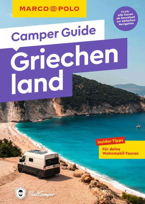Laura Lackas: MARCO POLO Camper Guide Griechenland, Buch