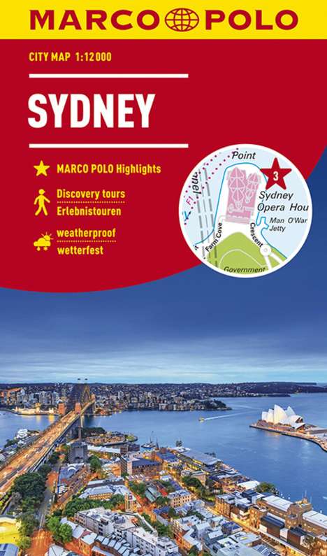 MARCO POLO Cityplan Sydney, Karten