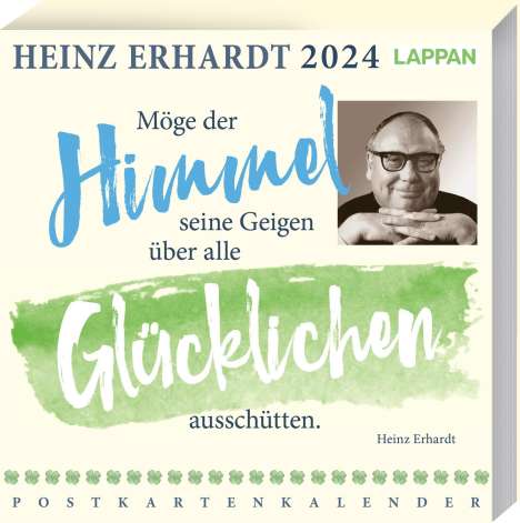 Heinz Erhardt: Heinz Erhardt Postkartenkalender 2024, Kalender