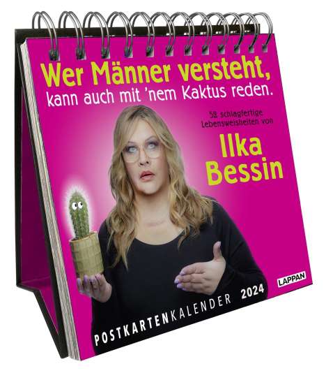 Ilka Bessin: Bessin, I: Ilka Bessin-Postkartenkalender 2024, Kalender