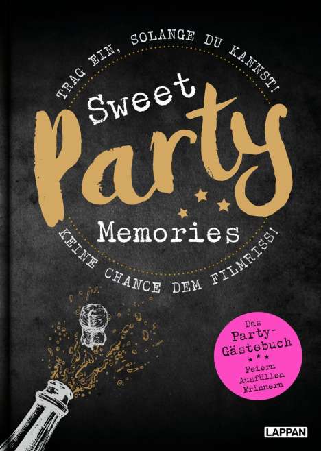 Jana Legal: Sweet Memories: Party! Ausfüllbuch für Partygäste, Buch