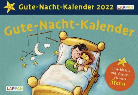 Constanze Steindamm: Gute-Nacht-Kalender 2022: Tageskalender für Kinder, Kalender