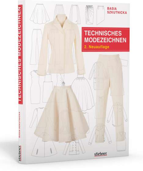 Basia Szkutnicka: Technisches Modezeichnen, Buch