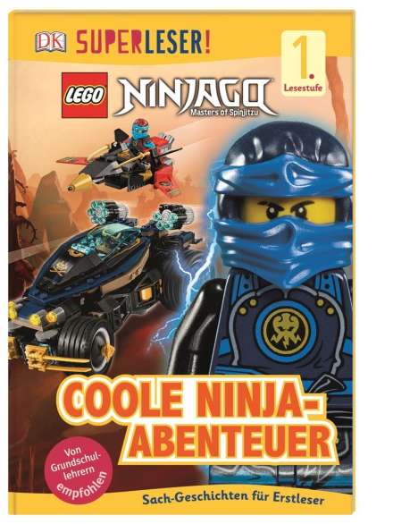 Beth Davies: SUPERLESER! LEGO® NINJAGO® Coole Ninja-Abenteuer, Buch