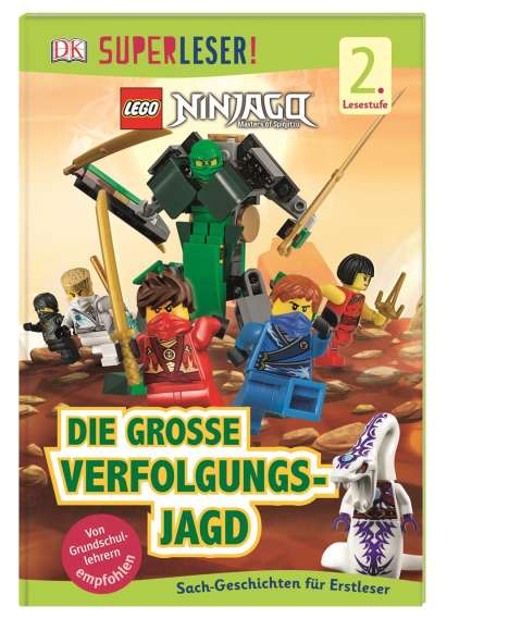 SUPERLESER! LEGO® NINJAGO® Die große Verfolgungsjagd, Buch