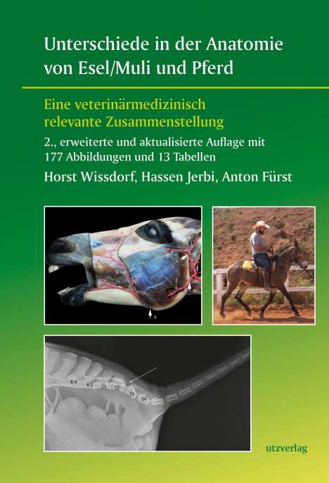 Horst Wissdorf: Unterschiede in der Anatomie von Esel/Muli und Pferd, Buch