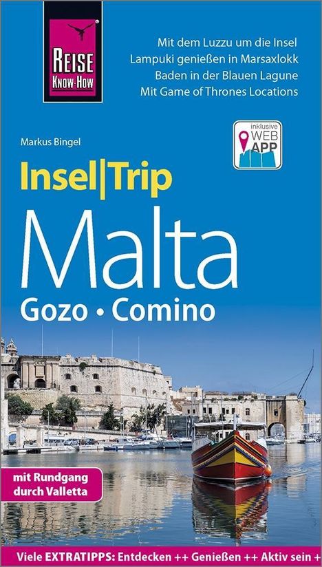 Markus Bingel: Bingel, M: Reise Know-How InselTrip Malta mit Gozo, Comino, Buch