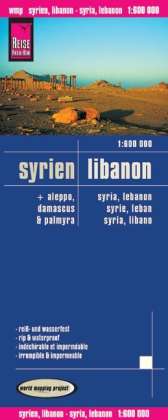 Reise Know-How Landkarte Syrien, Libanon (1:600.000), Karten