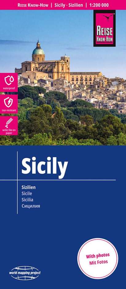 Reise Know-How Landkarte Sizilien 1 : 200.000, Karten