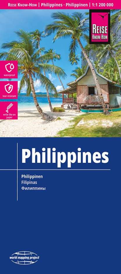 Reise Know-How Landkarte Philippinen / Philippines (1:1.200.000), Karten