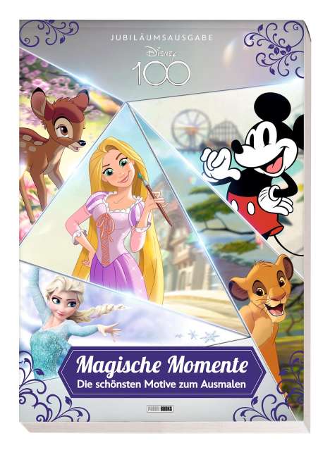 Disney: Disney: Disney 100: Magische Momente - Motive zum Ausmalen, Buch