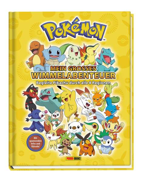 Panini: Pokémon: Mein großes Wimmelabenteuer, Buch