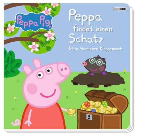 Peppa Pig: Peppa findet einen Schatz - Mein Abenteuer-Klappenbuch, Buch