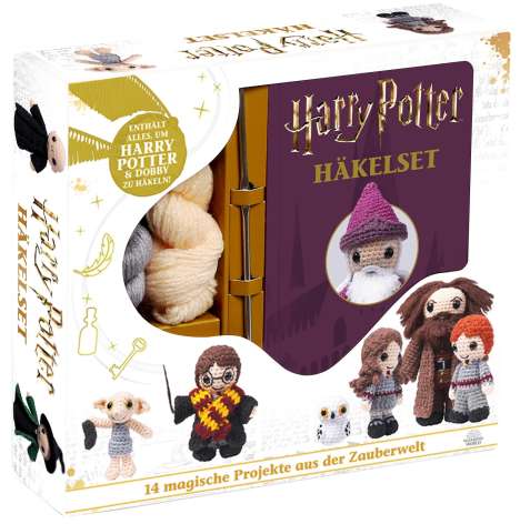 Lucy Collin: Harry Potter: Häkelset - 14 magische Projekte aus der Zauberwelt, Buch