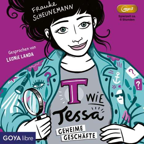 Frauke Scheunemann: T wie Tessa 03. Geheime Geschäfte, MP3-CD