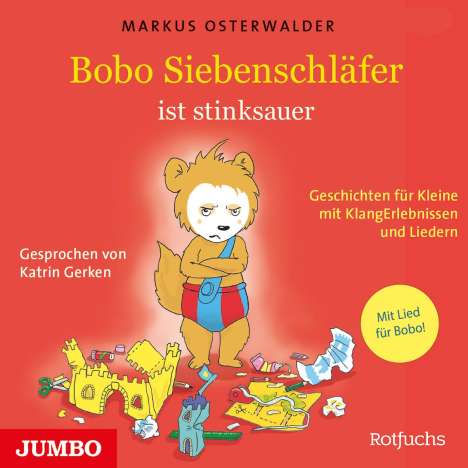 Markus Osterwalder: Bobo Siebenschläfer ist stinksauer, CD