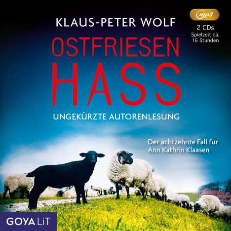Klaus-Peter Wolf: Ostfriesenhass, MP3-CD