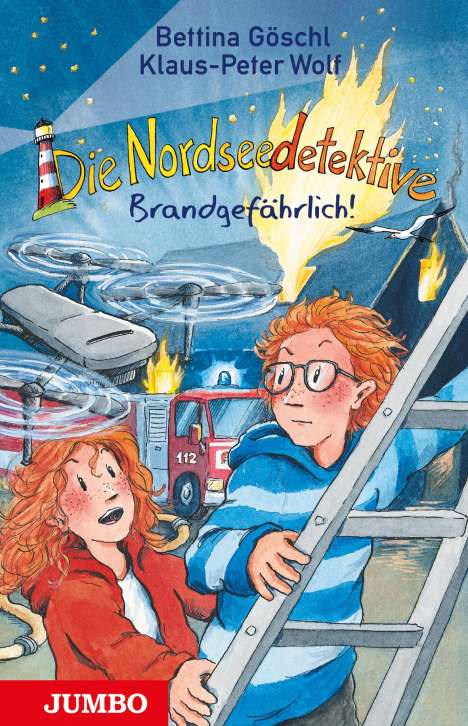 Klaus-Peter Wolf: Die Nordseedetektive. Brandgefährlich!, Buch