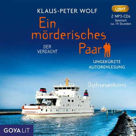 Klaus-Peter Wolf: Ein mörderisches Paar. Der Verdacht, 2 MP3-CDs
