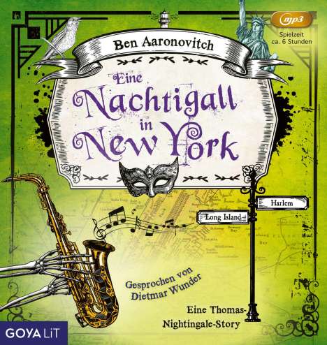 Ben Aaronovitch: Eine Nachtigall in New York, MP3-CD