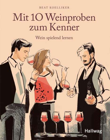 Beat Koelliker: Mit 10  Weinproben zum Kenner, Buch